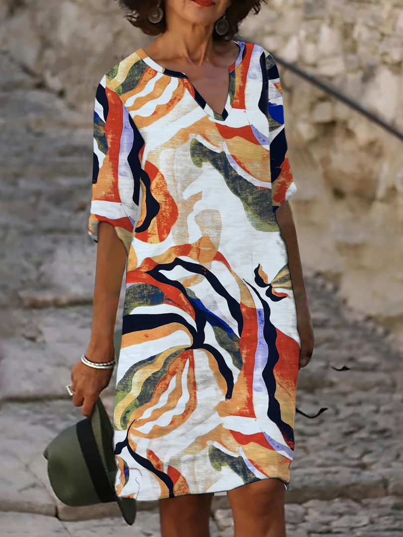 ZOMERJURK MET PRINT VOOR VROUWEN