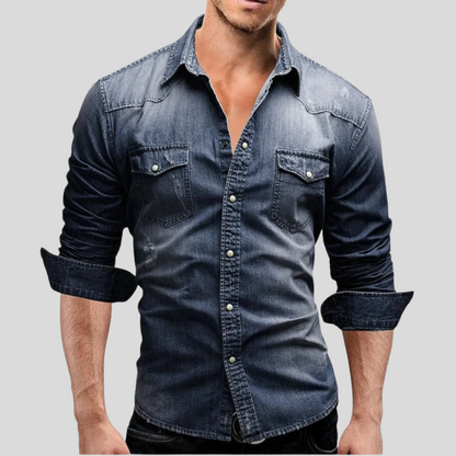 Lemar™ Casual Denim Men's Shirt