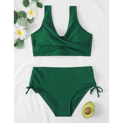Tweedelige Bikini Set met High Waist - Veloura