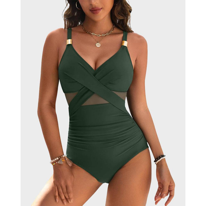 Veloura - Elegant Badpak met Mesh Details