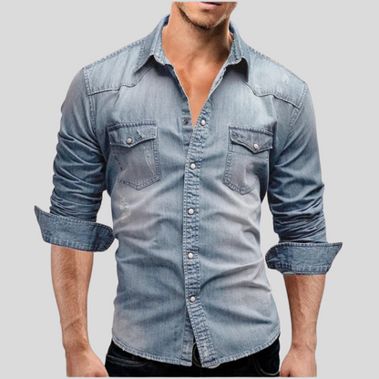 Lemar™ Casual Denim Men's Shirt