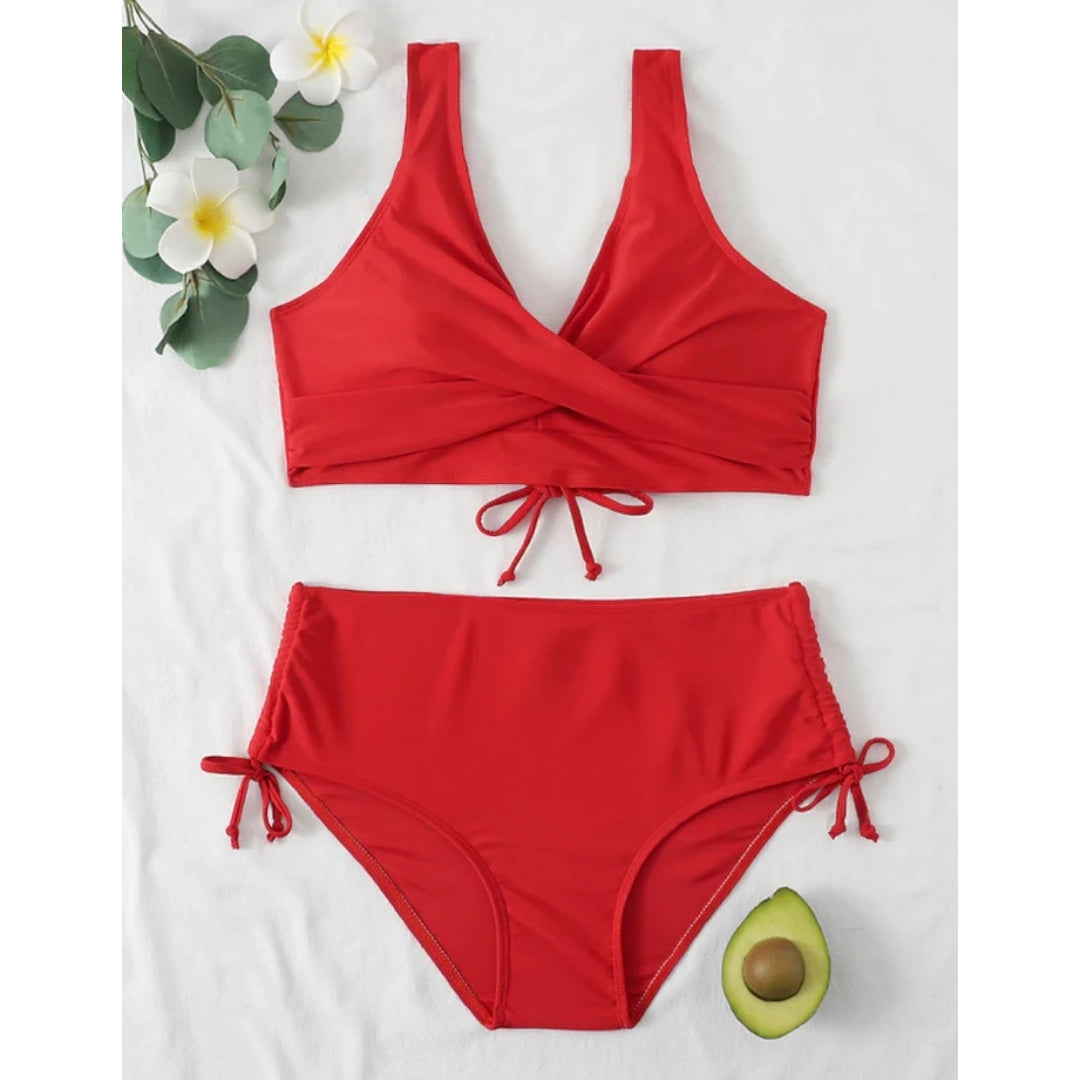 Tweedelige Bikini Set met High Waist - Veloura