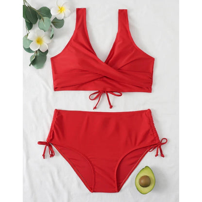 Tweedelige Bikini Set met High Waist - Veloura