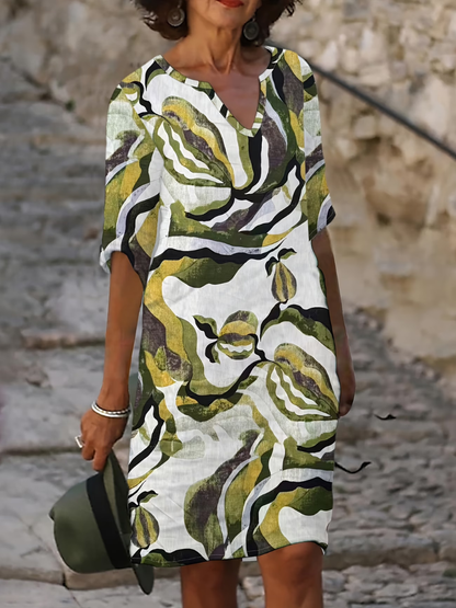 ZOMERJURK MET PRINT VOOR VROUWEN