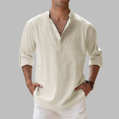 Men’s Relaxed Linenblend Summer Shirt