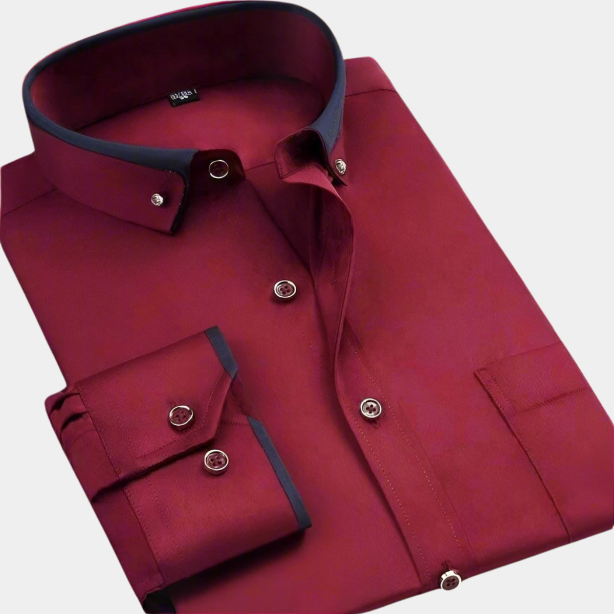 CHEMISE CLASSIQUE POUR HOMME À MANCHES LONGUES