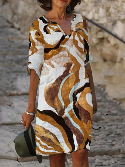 ZOMERJURK MET PRINT VOOR VROUWEN