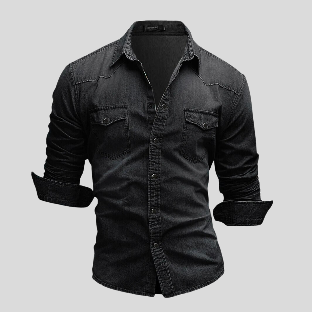 Lemar™ Casual Denim Men's Shirt