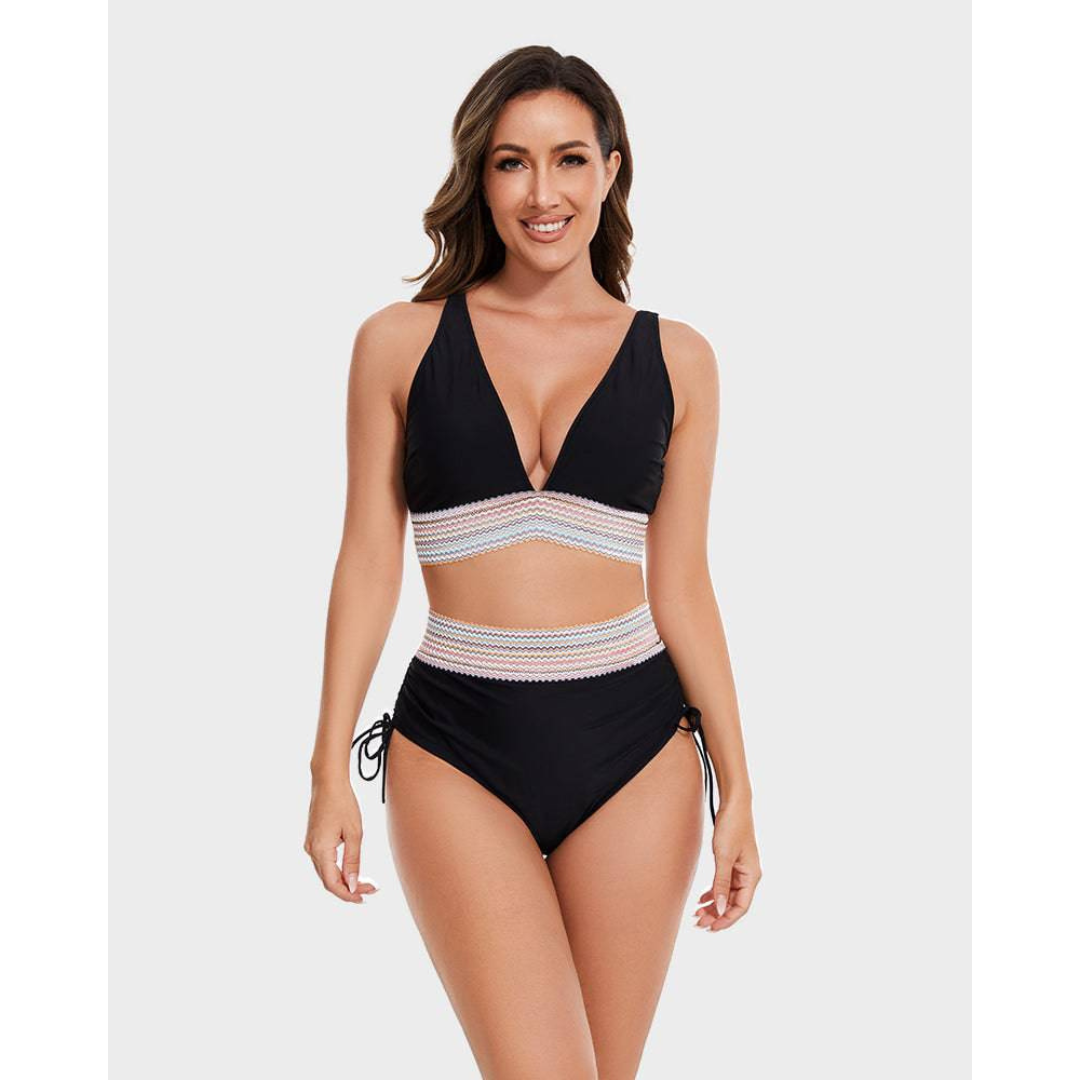 Velessa - Hoog Taille Bikini Set met Corrigerend Effect