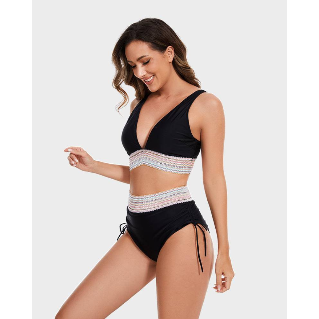 Velessa - Hoog Taille Bikini Set met Corrigerend Effect