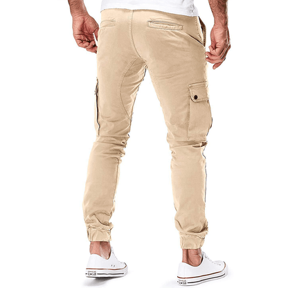 Men's Slim Fit Stretch Cargo Trousers
