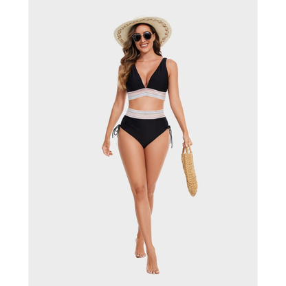 Velessa - Hoog Taille Bikini Set met Corrigerend Effect