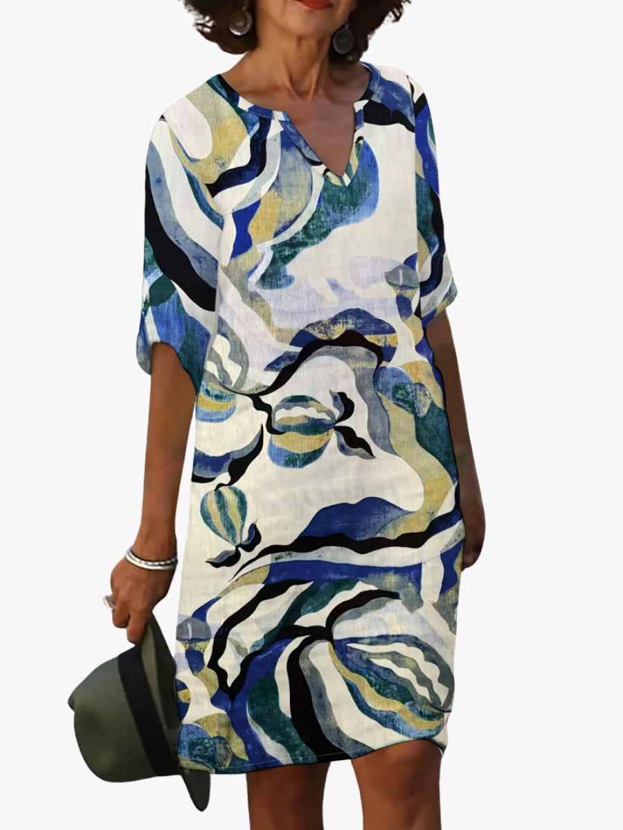 ZOMERJURK MET PRINT VOOR VROUWEN