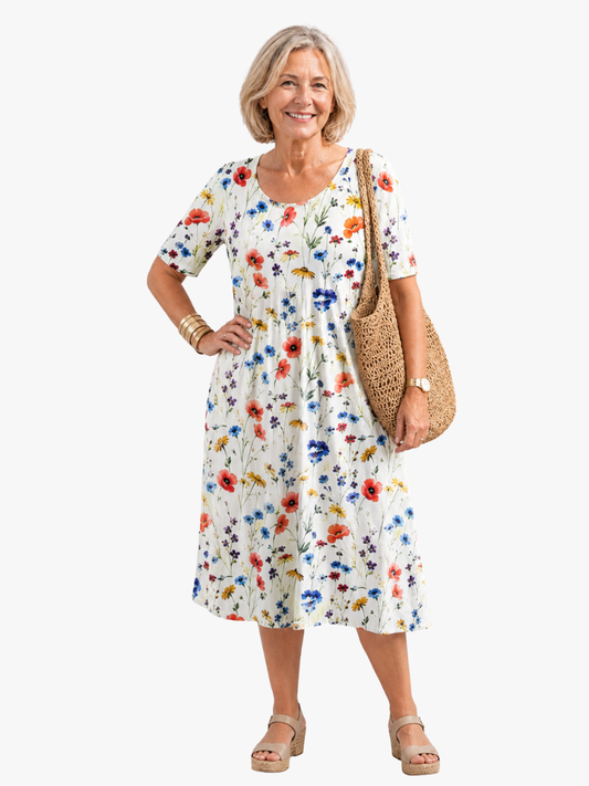 MIDILANGE ZOMERJURK VOOR VROUWEN