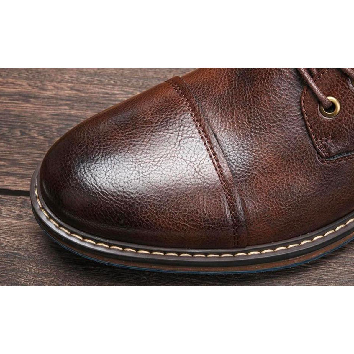 BOTTES OXFORD ARTISANALES EN CUIR