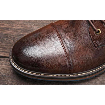 BOTTES OXFORD ARTISANALES EN CUIR