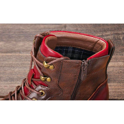BOTTES OXFORD ARTISANALES EN CUIR
