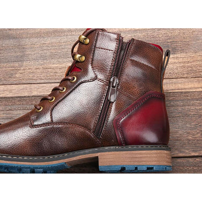 BOTTES OXFORD ARTISANALES EN CUIR