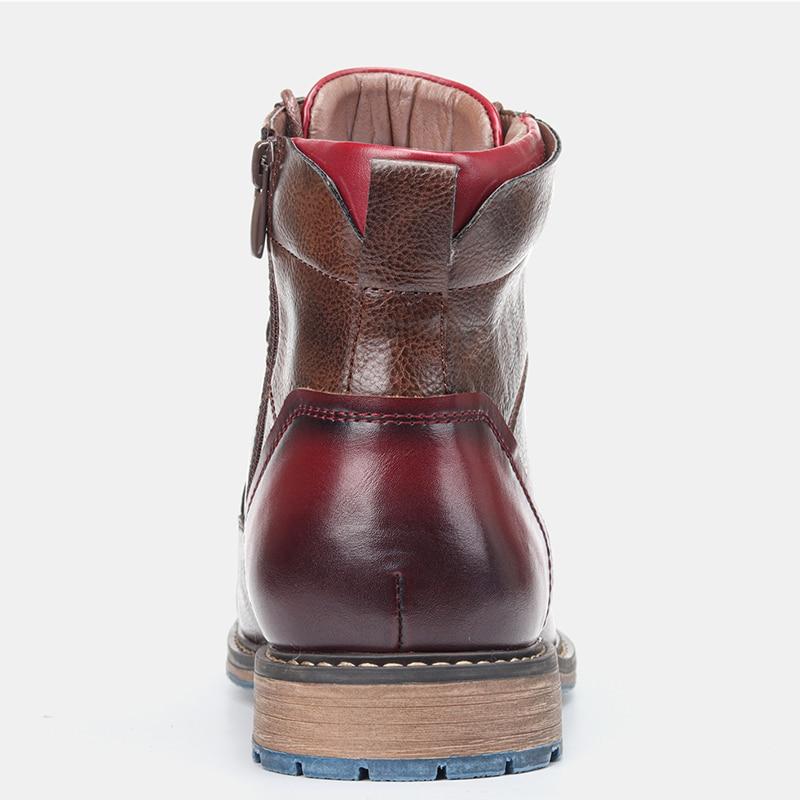 BOTTES OXFORD ARTISANALES EN CUIR