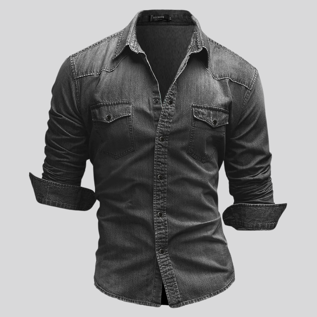 Lemar™ Casual Denim Men's Shirt