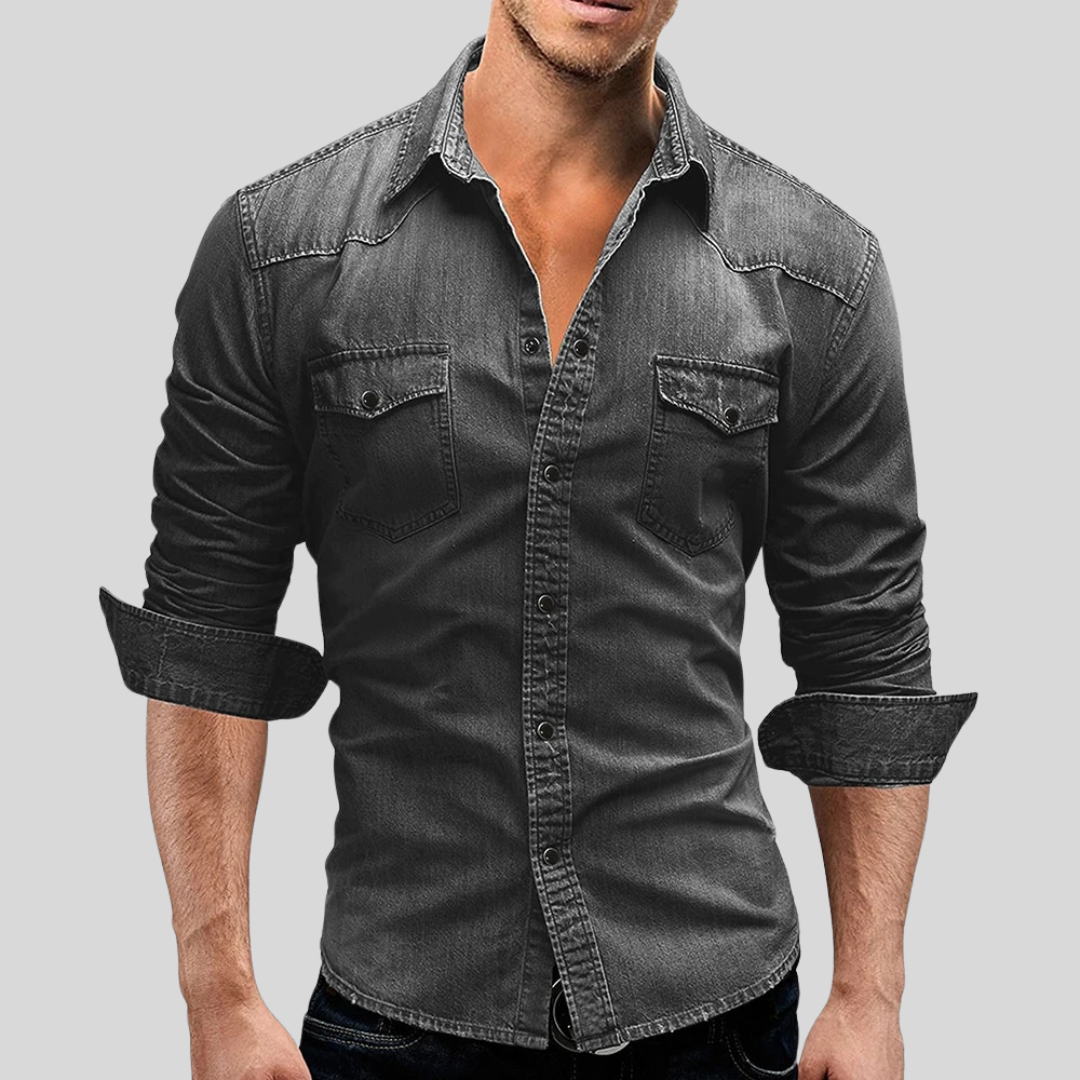 Lemar™ Casual Denim Men's Shirt