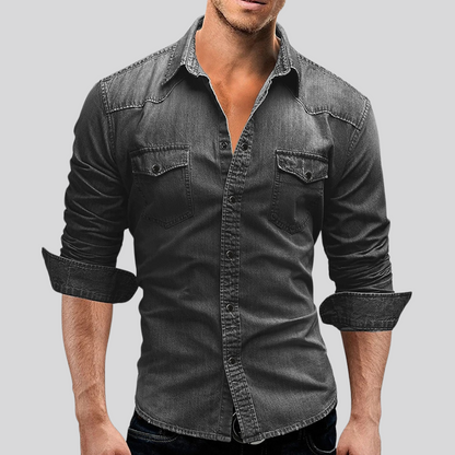 Lemar™ Casual Denim Men's Shirt