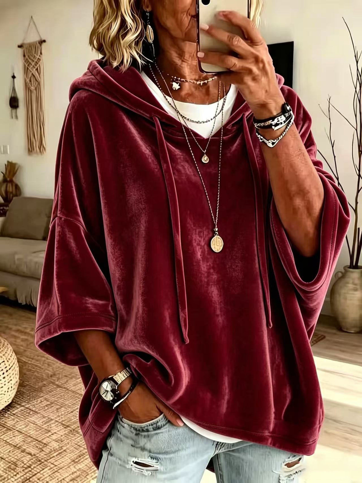 OVERSIZED HOODIE VOOR VROUWEN