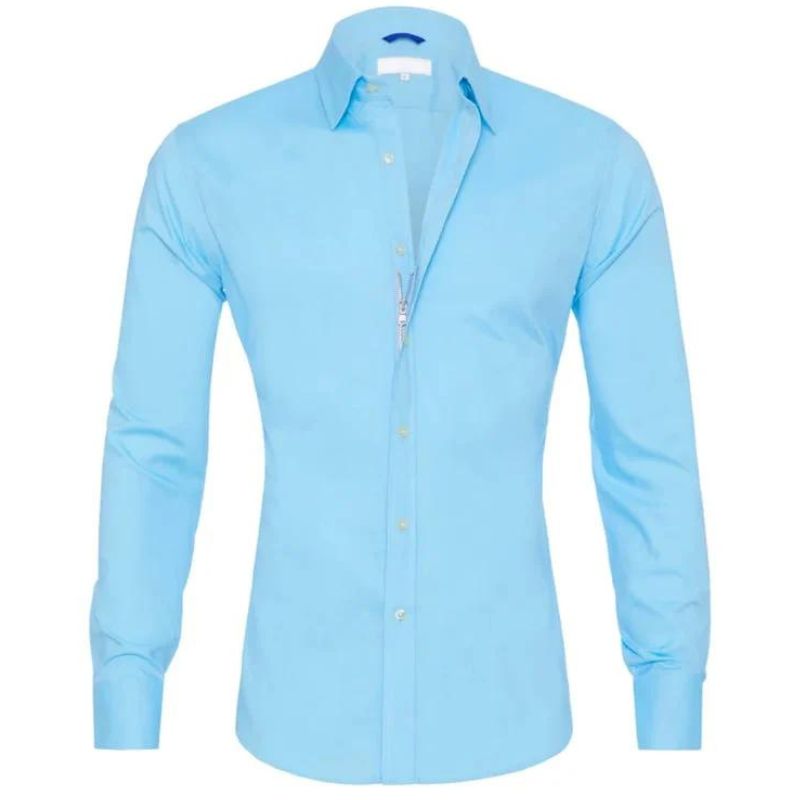Chicago™ Crease resistant shirt with zipper (1+1 FREE)