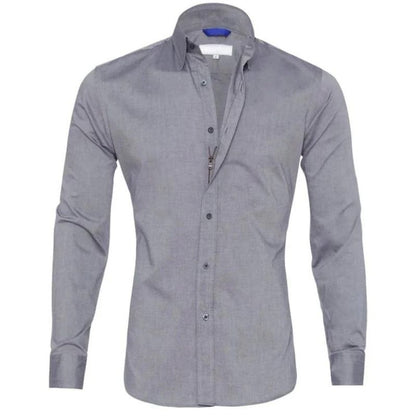 Chicago™ Crease resistant shirt with zipper (1+1 FREE)