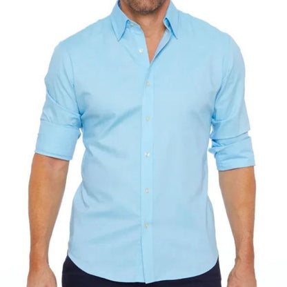 Chicago™ Crease resistant shirt with zipper (1+1 FREE)