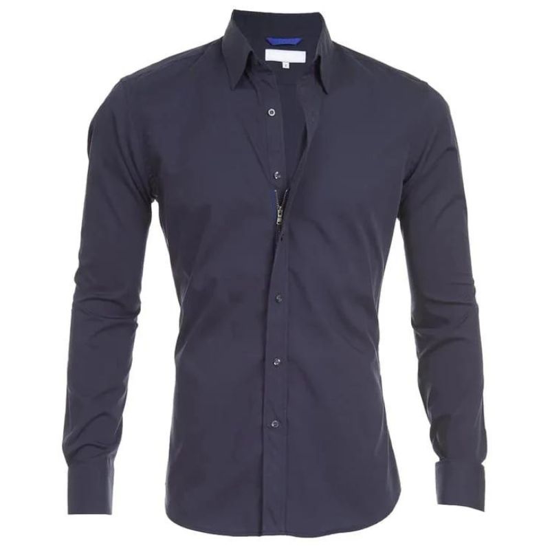 Chicago™ Crease resistant shirt with zipper (1+1 FREE)