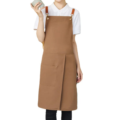Waterproof Canvas Apron with Split Skirt