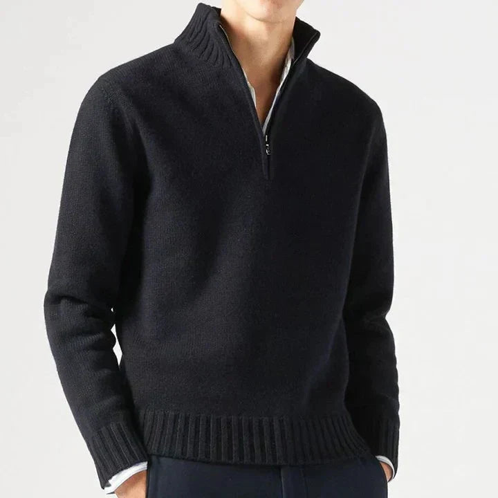 DOLCEVITA EN LAINE AVEC ZIP POUR HOMME