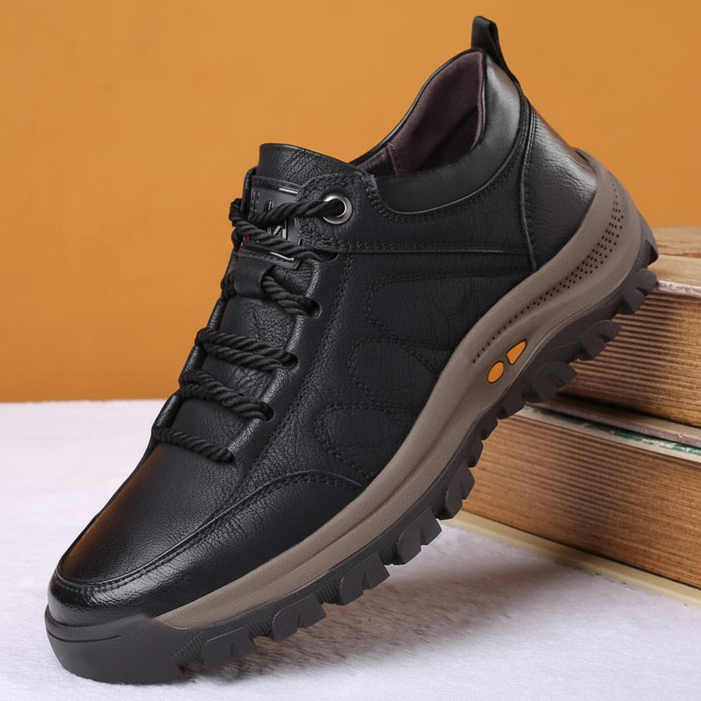 Mens Walking Shoes Orthopedic Waterproof Arch Support