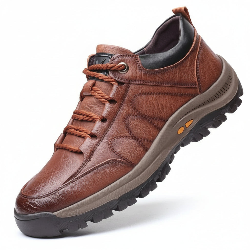 Mens Walking Shoes Orthopedic Waterproof Arch Support