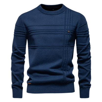 PULL ÉLÉGANT POUR HOMME AVEC DESIGN À CARREAUX