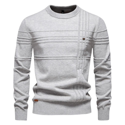 PULL ÉLÉGANT POUR HOMME AVEC DESIGN À CARREAUX