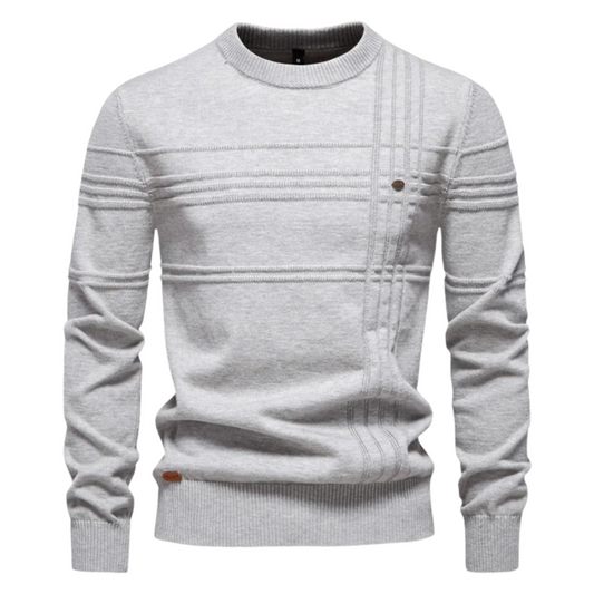 PULL ÉLÉGANT POUR HOMME AVEC DESIGN À CARREAUX