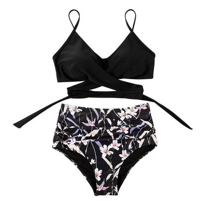 Bikini - Kleurrijke High Waist Dames Bikini - SummerBelle