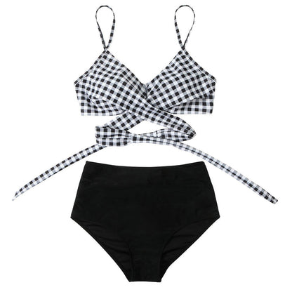 Bikini - Kleurrijke High Waist Dames Bikini - SummerBelle