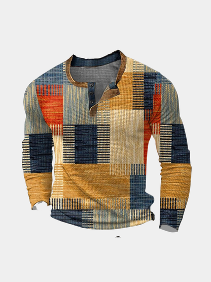PULL EN MÉLANGE DE LAINE POUR HOMME