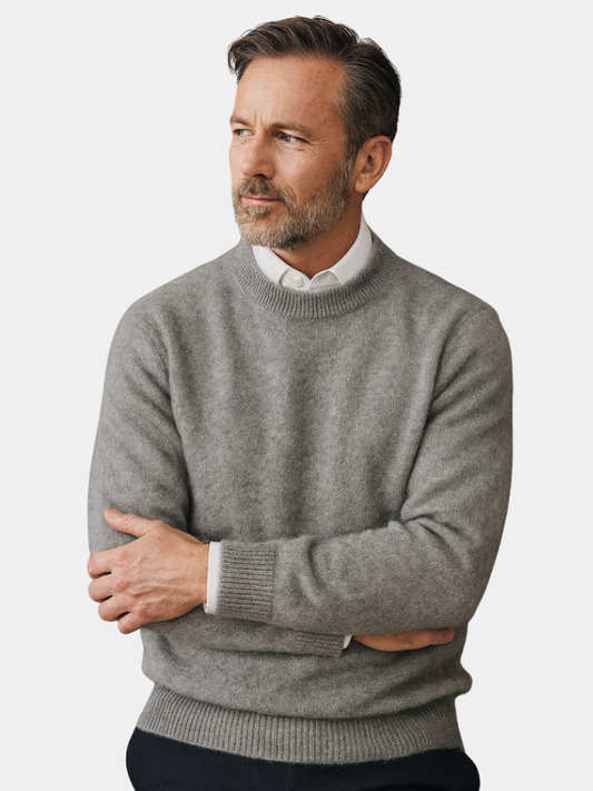 PULLOVER ÉLÉGANT EN CACHEMIRE