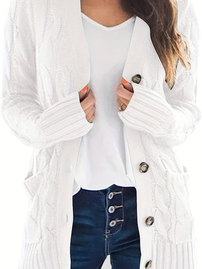 STIJLVOL GEBREID VEST VOOR VROUWEN