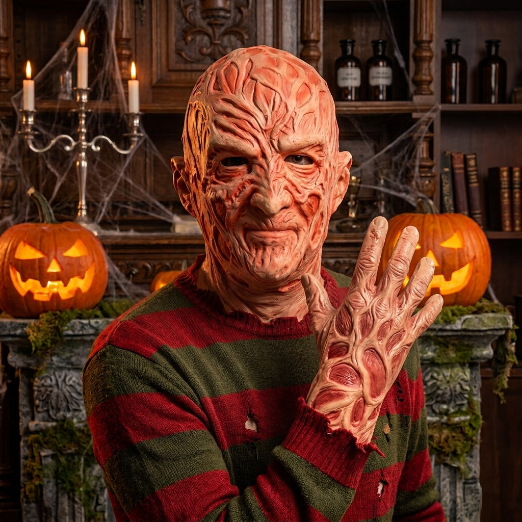 Freddy Krueger Maske & Handschuh