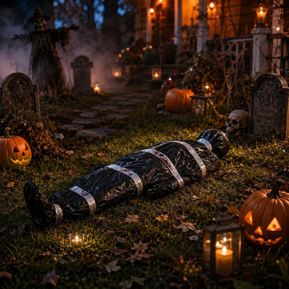 Halloween Leiche im Grusel-Look
