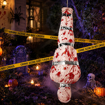 Halloween Leiche im Grusel-Look