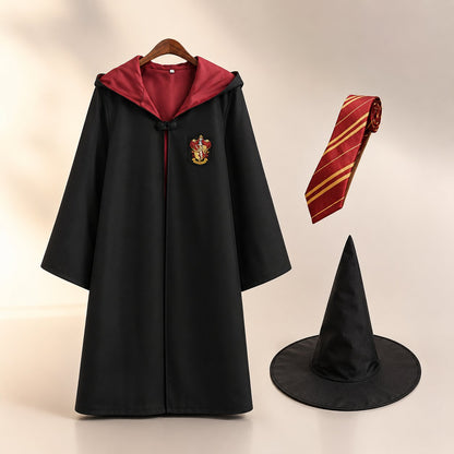 Harry Potter Kostüm mit Hogwarts Umhang