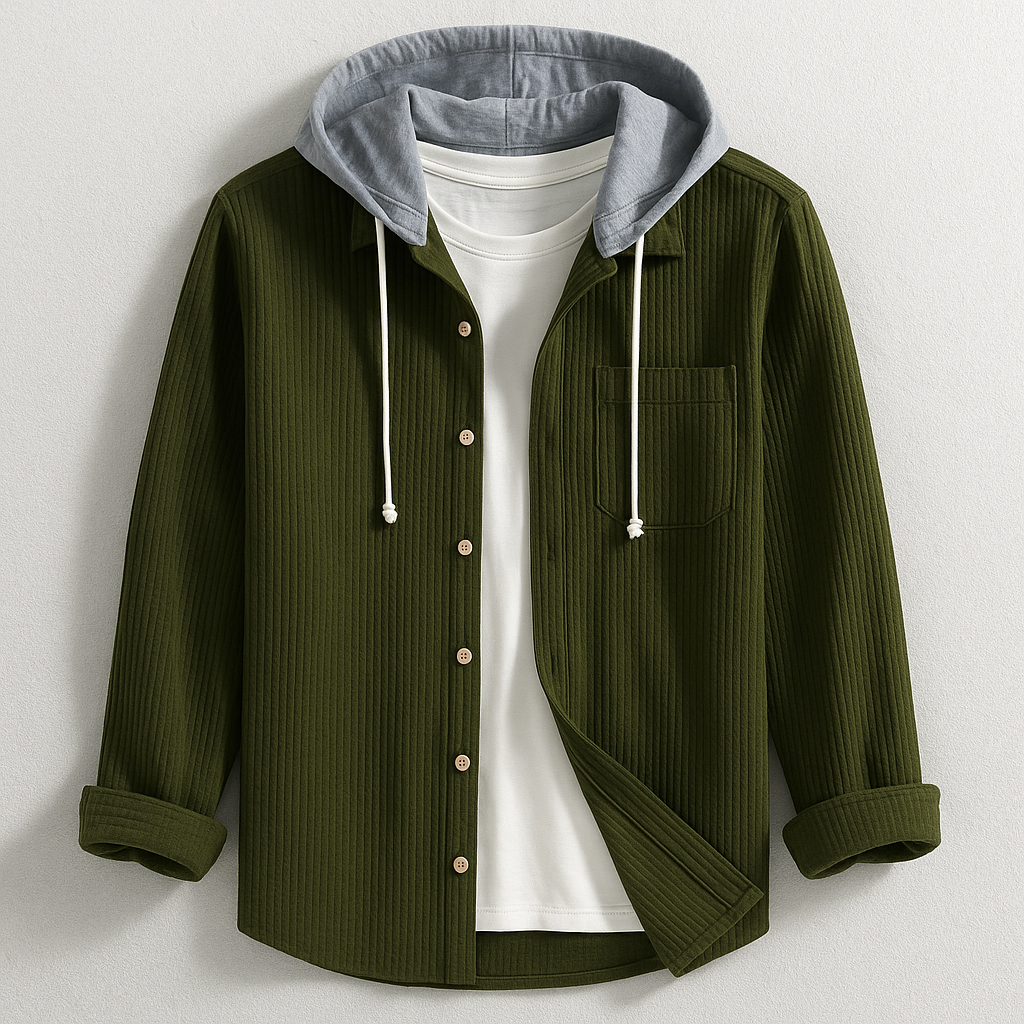 CHEMISE DE LUXE AVEC CAPUCHE