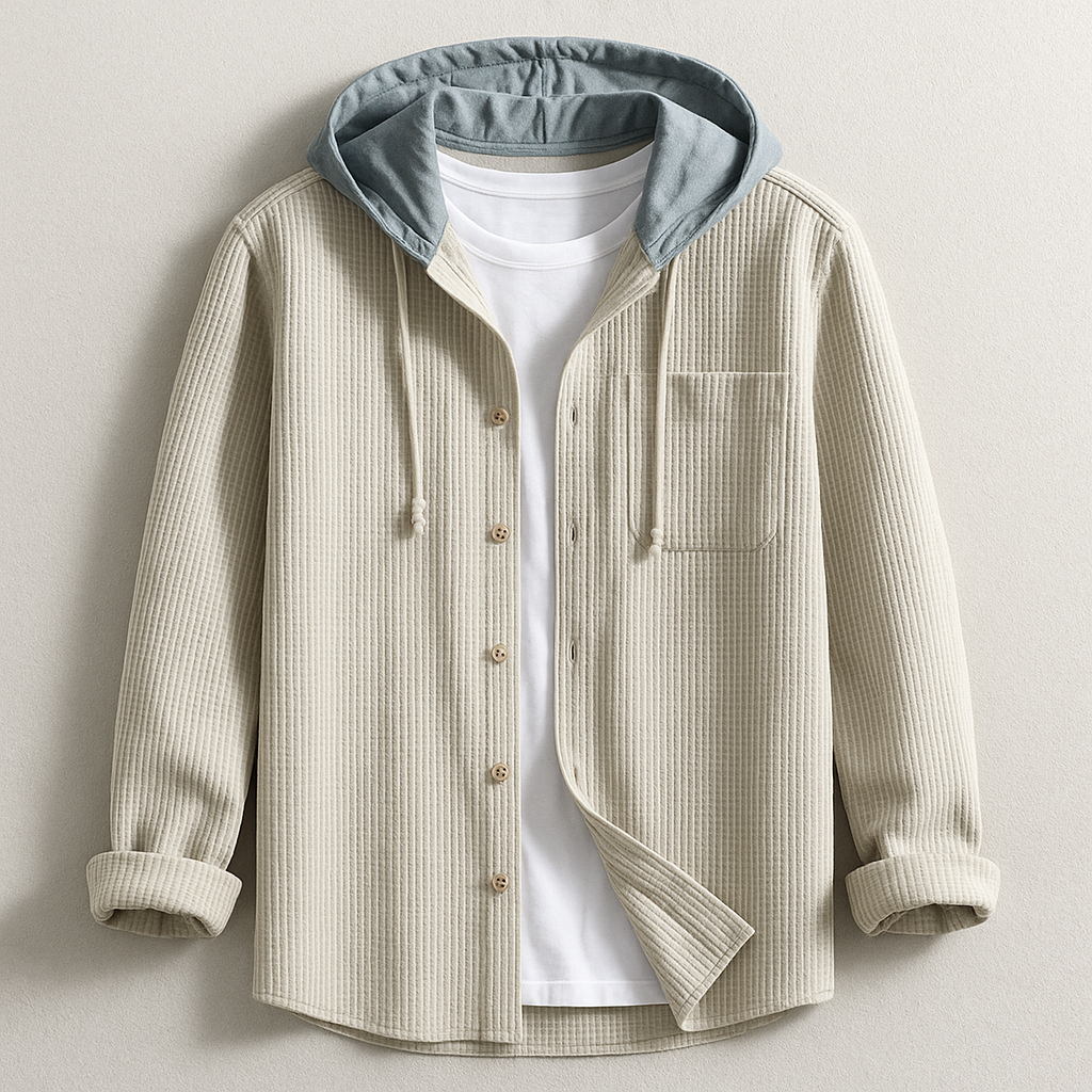 CHEMISE DE LUXE AVEC CAPUCHE