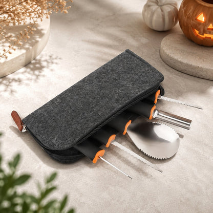 Kürbisschnitzset für kreative Halloween Kürbisse